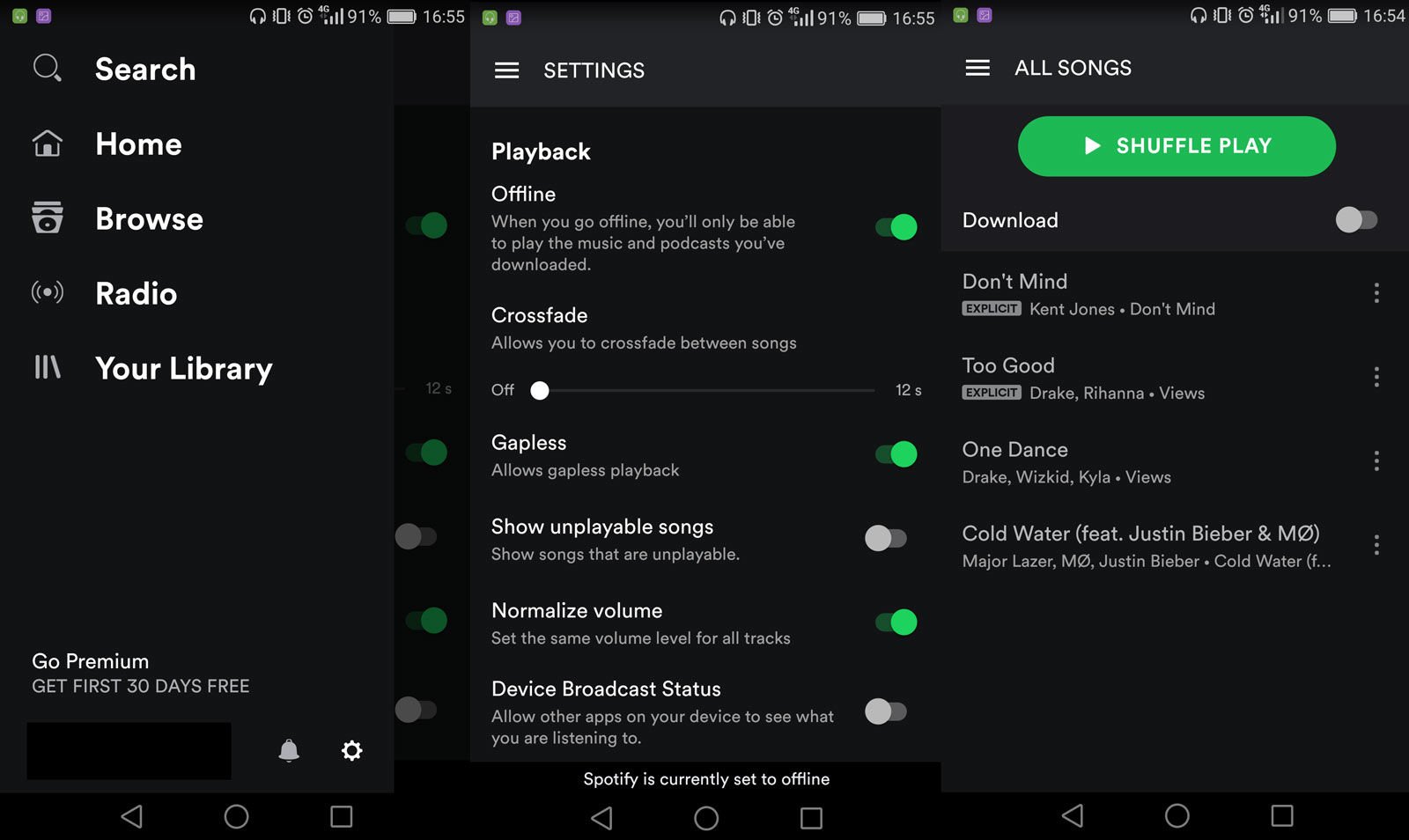 Spotify Download Music On Desktop App
